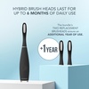 image:imageFOREO ISSA 3 Fuchsia Electric UltraHygienic 4in1 Sonic Toothbrush Replaceable 6Months Brush Head 16 Intensities 365 DaysUSB Charge 2Year WarrantyIssa 3 Black Set