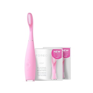 image:imageFOREO ISSA 3 Mint Rechargeable Electric UltraHygienic Sonic Toothbrush with Silicone amp PBT Polymer BristlesIssa 3 Pink Set